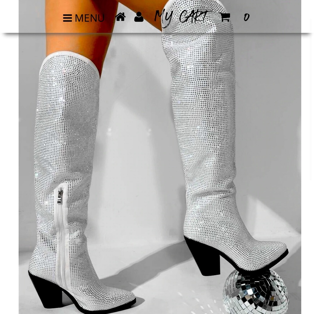 Nash Rhinestone Cowgirl Boots